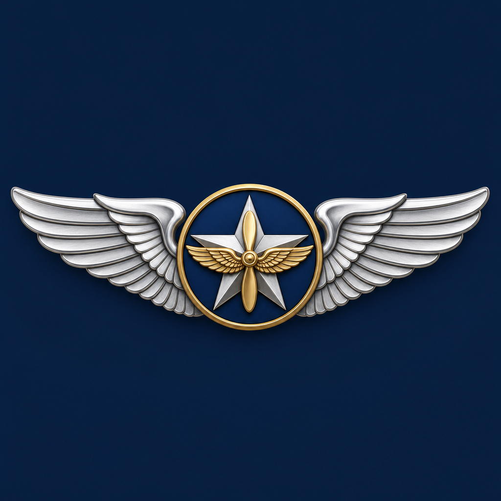 Emblema de asas de aviador · Força Aérea Brasileira